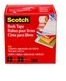 3M Scotch 845 Clear Book Tape Specialty Application Tape - 3 in Width x 15 yd Length - 07384 - 021200-07384 - R. S. Hughes Company, Inc.