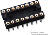 Connector, Dip Socket, 16 Position, Th; Product Range Te Connectivity - 30AC4602 - Newark, An Avnet Company