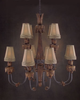 AJC-8504 Large Chandeliers-Candle - 414352 - Capital Lighting, Inc.