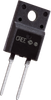 6-A, 600-V, Z-Rec® Schottky, TO-220-F2 Full-Pak package -- C3D06060F - Image
