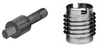 Knife Threaded Insert for Wood: 10-24 Internal Thread x .500 External Thread -- 42381 - Image