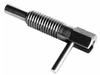 L-Handle Retractable Spring Plunger / Locking / Stainless Steel: 1/2-13 Thread with Locking Element -- 54203