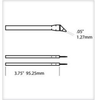 Metcal Smartheat Talon Cartridges TATC-608 - Conical Tip - 0.05 in Tip Width - TATC-608 - R. S. Hughes Company, Inc.