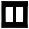 Standard Wall Plate - SWS262-BKCC10 - Hubbell Wiring Device-Kellems