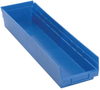 Economy 4 Shelf Bin, Blue; Bin Colour Quantum Storage - 44AC6779 - Newark, An Avnet Company