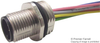 Sensor Connector, M12, Plug, 8Pos, Panel; Product Range Te Connectivity - 49Y4701 - Newark, An Avnet Company