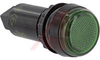 Lamp, LED;Green;16000mcd;22mm;24VDC/VAC;20mA;525nm;60deg;-30degC;80degC;100000hr - 70015156 - Allied Electronics, Inc.