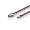 ZK7102-BE00-0xxx | B12, ECP cable, PUR, 2 x 0.75 mm² + (1 x 4 x AWG22), drag-chain suitable, key 1 (24 V DC) -  - Beckhoff Automation LLC