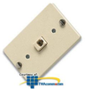 Suttle Plastic 6-Conductor Wallplate - 2-4002 - TelephoneStuff.com