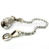 SMA Male (Plug) Termination (Load) 1 Watts To 26.5 GHz With Chain, Passivated Stainless Steel, 1.3 VSWR, 250 Watts Peak Power -- ST2658C - Image