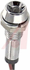 Indicator,Pnl-Mnt;INDICATOR, FRONT MOUNT LED, METAL BODIED, 24V, ULTRA GREEN - 70015617 - Allied Electronics, Inc.