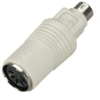 Mini DIN Adapter, 5-Pin DIN Female to 6-Pin Mini DIN Male -- FA211-R2