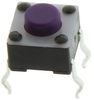 Tactile Sw, Spst, 0.05A, 12Vdc, Solder; Product Range E-Switch - 15N8181 - Newark, An Avnet Company