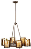 Light Single Tier Chandelier - F2688/6RBZ - Murray Feiss Lighting