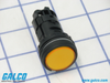 IDEC Pilot Lights - HW1P-1FQD-Y-240V - Galco Industrial Electronics