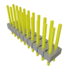Headers, Male Pins - 612-MTSW-110-08-L-D-315-ND - DigiKey