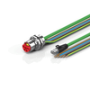 ZK7714-AX00-Axxx | B23, ENP cable, PUR, 5 G 4.0 mm² + (1 x 4 x AWG22), drag-chain suitable, key 2 (400 V AC) -  - Beckhoff Automation LLC