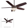 F586-CBR Ceiling Fan - F586-CBR - Minka Group