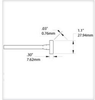 Metcal Smartheat Talon Cartridges TATC-606 - Blade Tip - 0.3 in Tip Length - 1.1 in Tip Width - 0.03 in Thick - TATC-606 - R. S. Hughes Company, Inc.