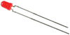 Led, Red, T-1 (3Mm), 2Mcd, 625Nm; Led Color Vishay - 58K2498 - Newark, An Avnet Company