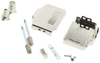 D Sub Backshell, Size Db, Metalized Plastic; Product Range Harting - 99F7805 - Newark, An Avnet Company