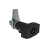 VISE ACTION® Compression Latch, Large Size, 7 mm Triangle, Zinc Alloy, Powder Coated, Black - E3-33-35 - Southco