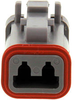 Rectangular Connectors, Heavy Duty - DT Series - DT06-2S-E003 - LADD Distribution