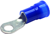 Terminal, Ring Tongue, 1/4In, Crimp Blue; Stud Size - Metric Multicomp - 14T2571 - Newark, An Avnet Company
