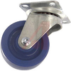 Caster; Cabinet and Rack; 3 in.; Heavy;3 in. x 1.75 in.; Ball; Blue, Set/4 - 70165086 - Allied Electronics, Inc.