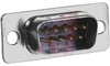 connector,filtered d-sub,str solder cuptermination,9 pin contact plug,470pF - 70144847 - Allied Electronics, Inc.