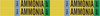 Brady Self-Adhesive Pipe Marker - Printed Msg = AMMONIA - 90470 - 754473-90470 - R. S. Hughes Company, Inc.