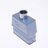 Standard, Rectangular Hood, size 66.16, 2 Pegs, Top .5-NPT cable entry - CZAVT-25.4L - Mencom Corporation
