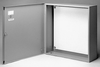 N1 Enclosure W/panel,20X20X7, Steel, Gray; Enclosure Type Hammond - 91F2195 - Newark, An Avnet Company