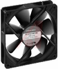 Fan, Tubeaxial; 4.69 in.; 1 in.; 24 VDC; 88 CFM (Min.); 35 dBA; Solder; Ball - 70217751 - Allied Electronics, Inc.