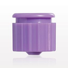 Male ENFit® Cap, Non-Vented, Purple - 40096 - Qosina Corp.