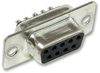 D Sub Connector, Standard, 9 Position, Receptacle; D Sub Connector Type Multicomp Pro - 26M7694 - Newark, An Avnet Company