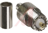 connector,rf coaxial,mini-uhf 3-piece crimp jack,for rg/u 58 cable -- 70081220