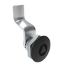 Quarter-Turn Cam Latch, 8 mm Triangle Recess, 34mm  Grip, Sealed, Zinc Alloy, Powder Coat, Black - E5-1-035-181 - Southco