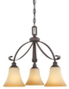 M223363 Mid. Chandeliers-Glass Down - 433852 - Capital Lighting, Inc.