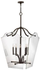 3009OZ Foyer/Hall Lanterns-Glass w/Frame - 345187 - Capital Lighting, Inc.
