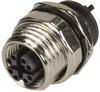 Sensor Connector, 8Pos, Rcpt, Panel; Product Range Harting - 37AC2280 - Newark, An Avnet Company