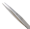 Excelta Three Star Utility Tweezers 00C - Straight Strong Tip - 0.02 in Tip Width - 4 1/4 in Length - 0.01 in Thick - EXCELTA 00C - R. S. Hughes Company, Inc.