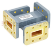 30 dB WR-90 Waveguide Crossguide Coupler with CPR-90G Flange from 8.2 GHz to 12.4 GHz in Copper Alloy - FMWCP1060 - Fairview Microwave Inc.