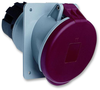 Conn, Mains Socket, 63A, 415V, Red; Current Rating Abb - 41X2860 - Newark, An Avnet Company