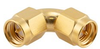 Radius RA SMA Male to SMA Male Adapter with Gold Plated Stainless Steel Body - FMAD1197 - Fairview Microwave Inc.