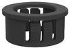 Grommet, Nylon 6, 0.875, Black; Grommet Type Essentra Components - 66AJ5173 - Newark, An Avnet Company