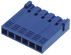 Wire-Board Connector Receptacle, 6 Position, 2.54Mm; Product Range Amphenol Communications Solutions - 62K6549 - Newark, An Avnet Company