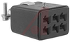 CONNECTOR, SOCKET (CABLE CLAMP TOP) - 70111224 - Allied Electronics, Inc.