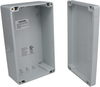 Enclosure, Wall Mount, Pc, Grey; Enclosure Type Bud Industries - 22AJ1419 - Newark, An Avnet Company