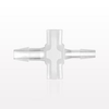 Straight Reducer Connector, Barbed, Natural - 61887 - Qosina Corp.